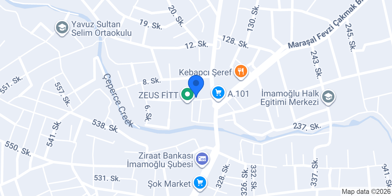 Göktaş Matbaası konumu