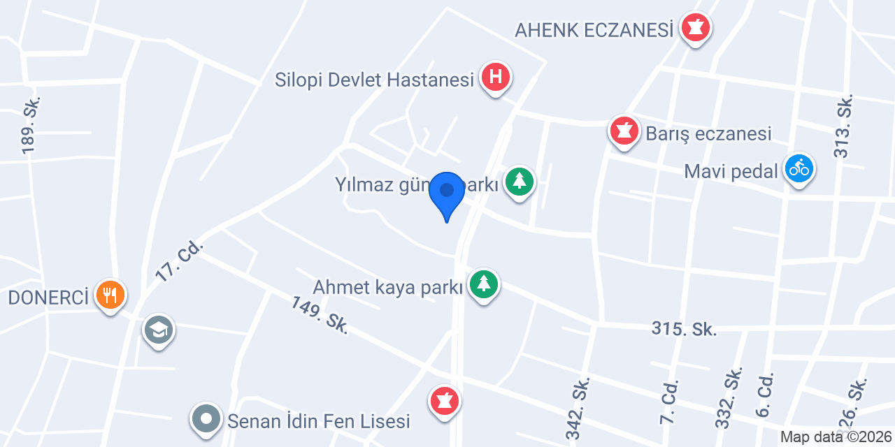 Silopi Kaymakamlığı konumu