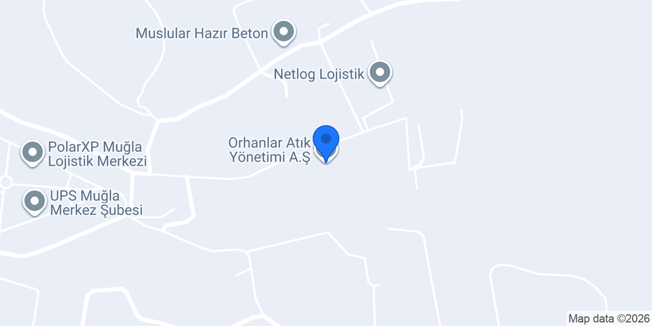 Orhanlar Atık Yönetimi A.Ş konumu