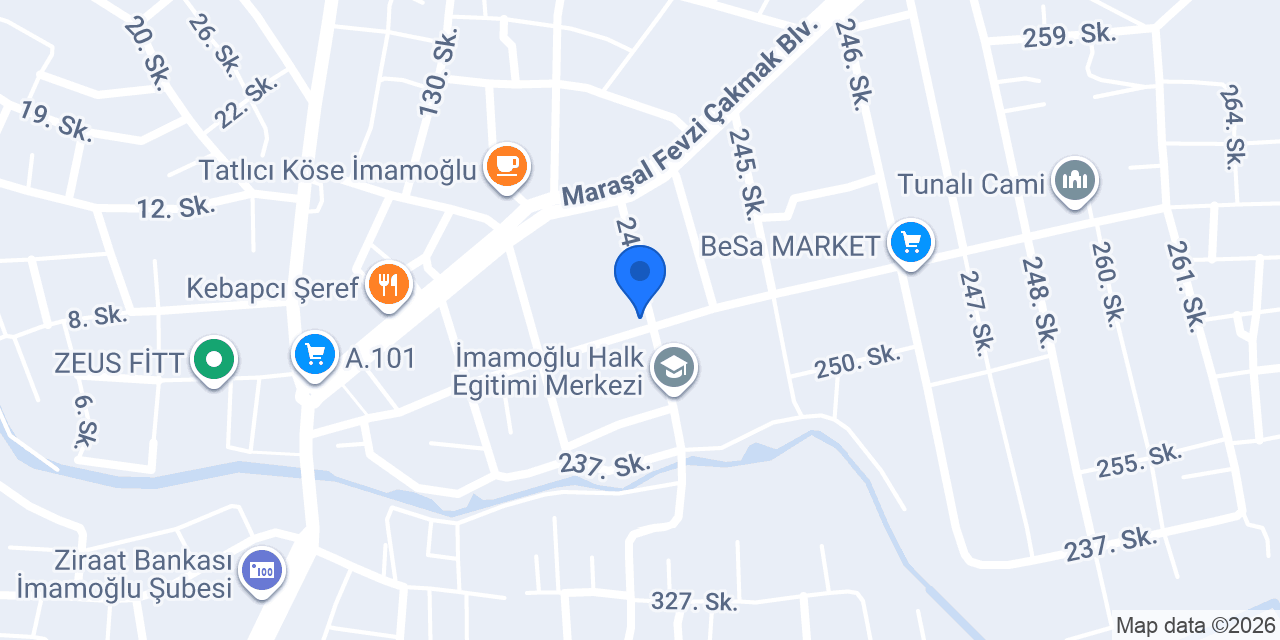 DERDAM ZÜCCACİYE konumu