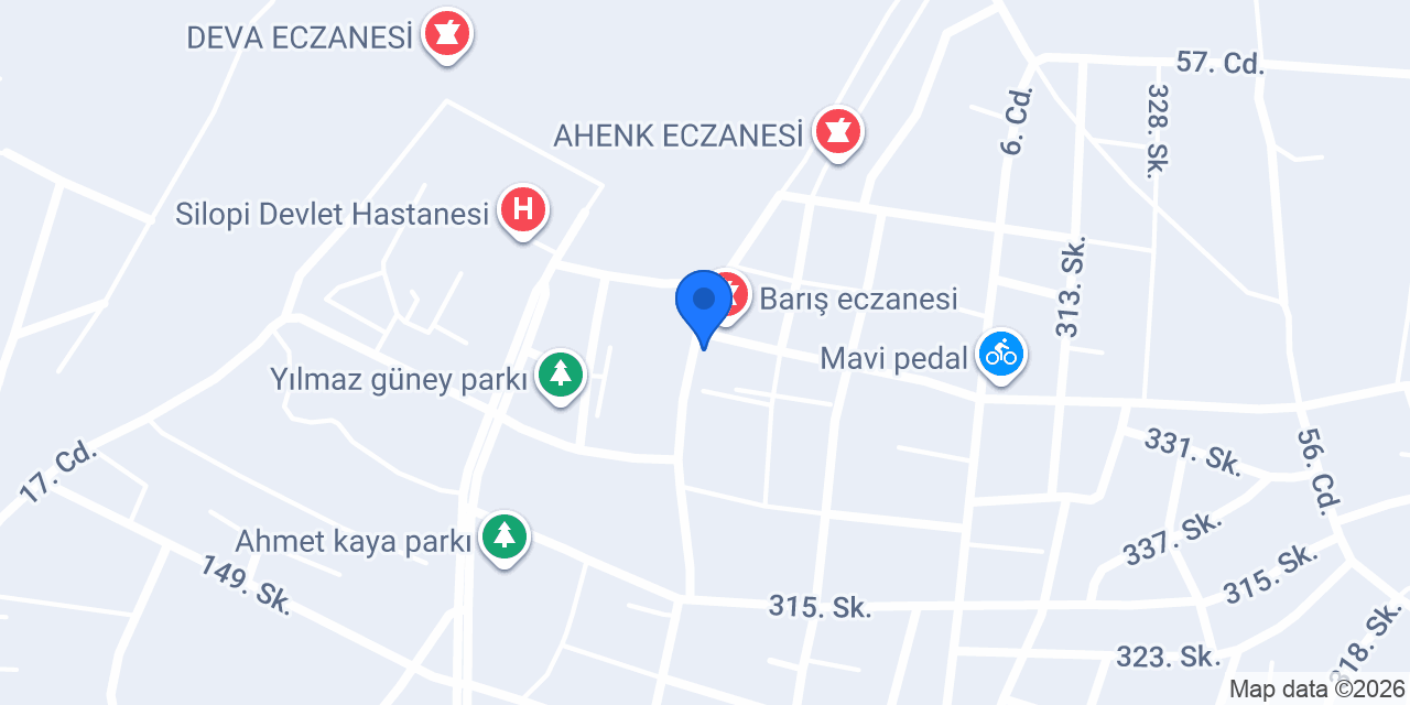 ŞİFA ECZANESİ konumu