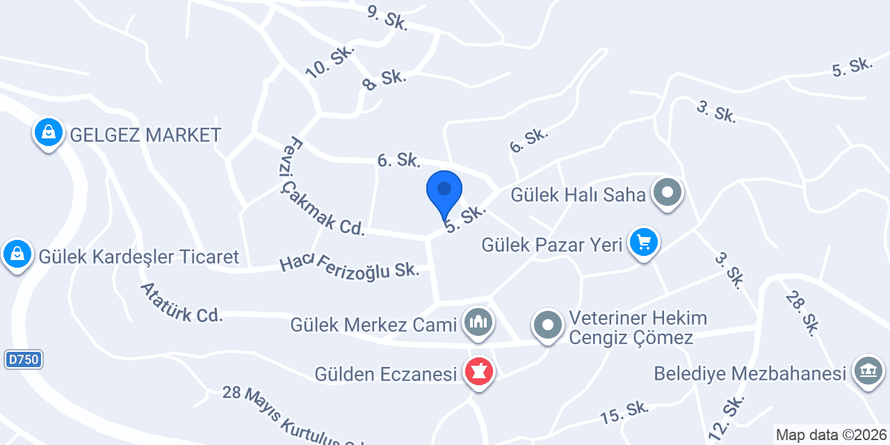 Süslüoğlu Kovancılık konumu