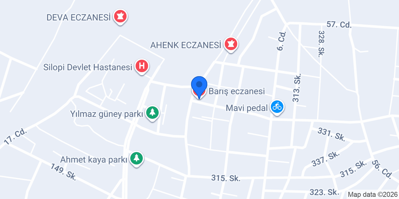 Barış eczanesi konumu
