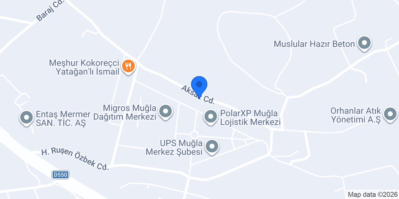 Mert Edt Gıda konumu