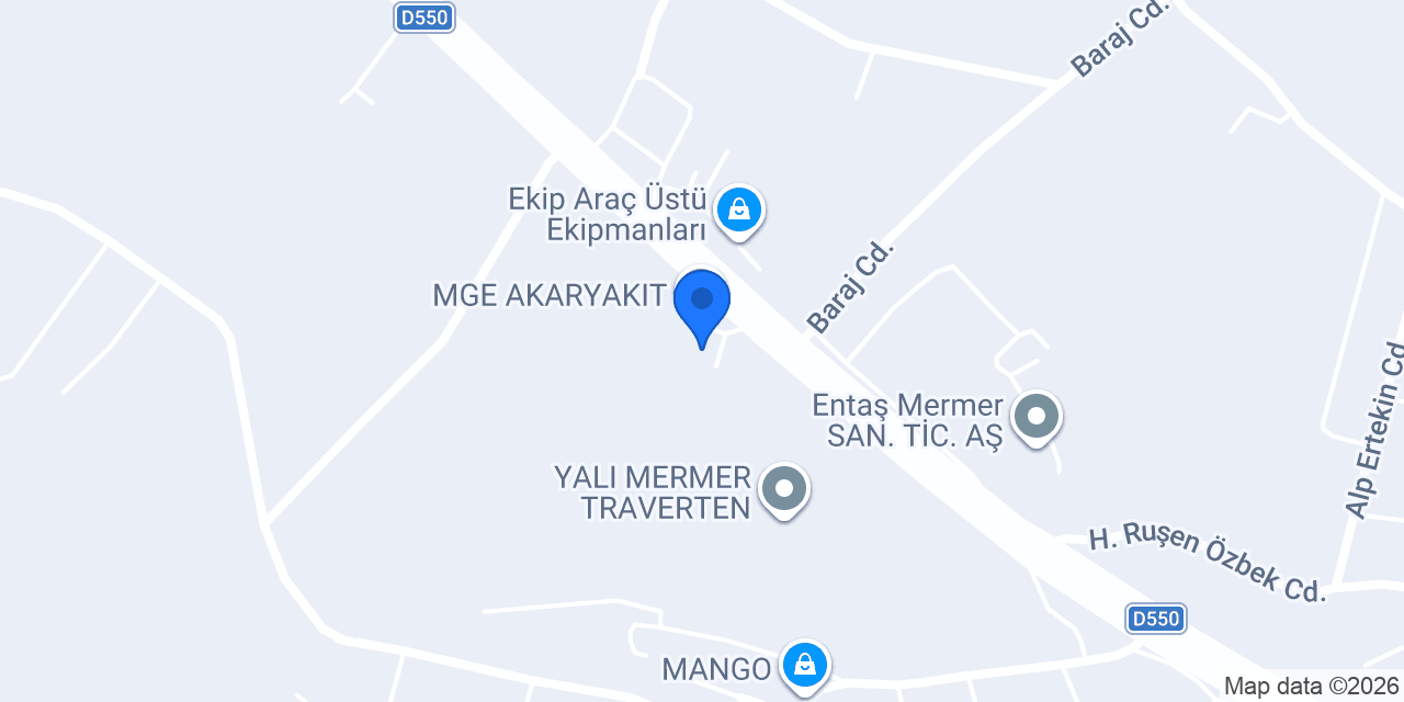 Er-ga Mermer Fabrika konumu