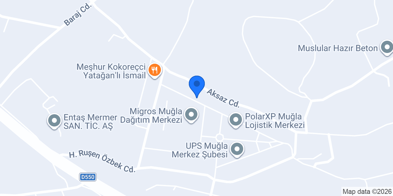 Özçelik Gıda konumu