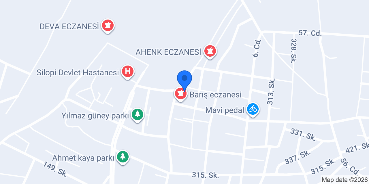 Sağlık Eczanesi konumu