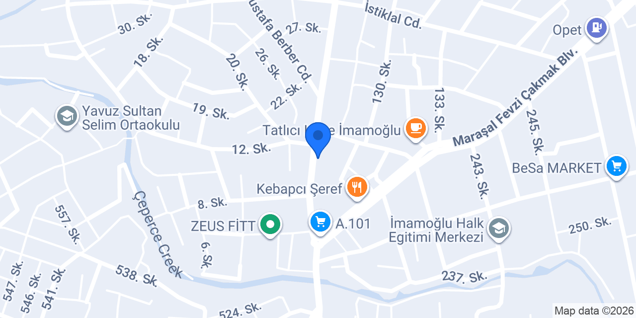 Terzi Asiye konumu