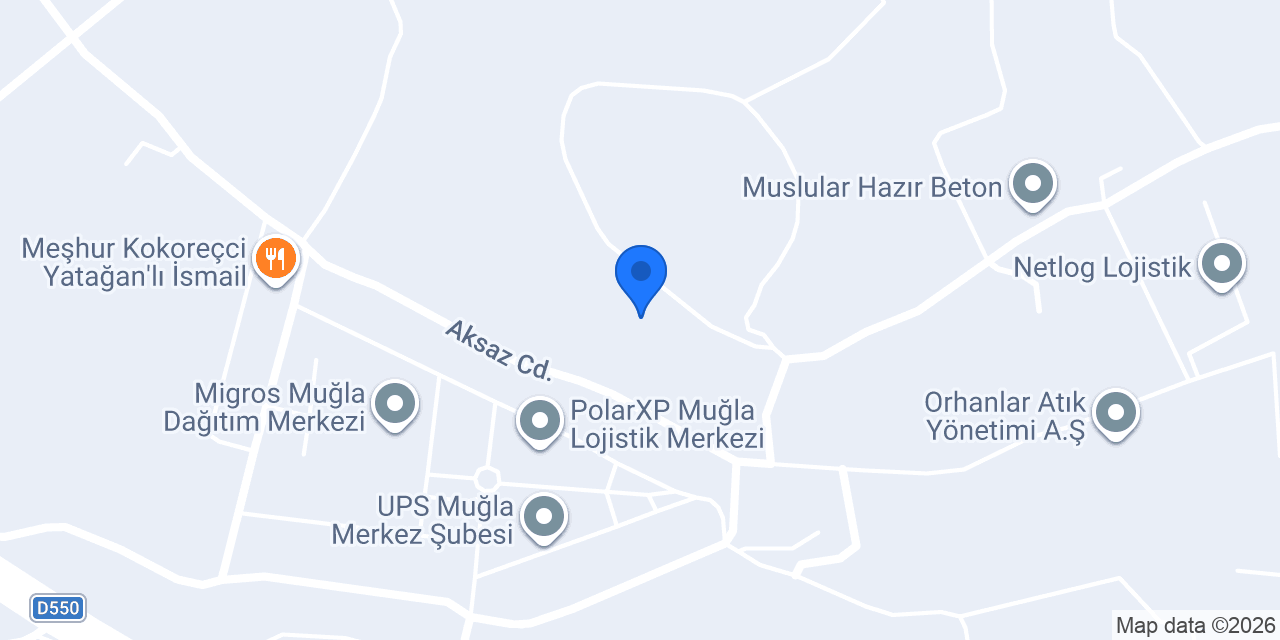 Özyurt Mühendislik Bayır konumu