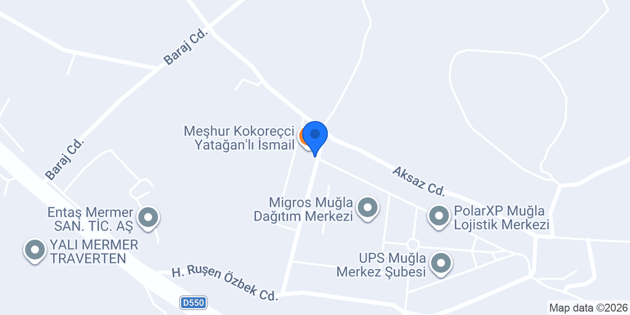 Buğra Otomotiv konumu