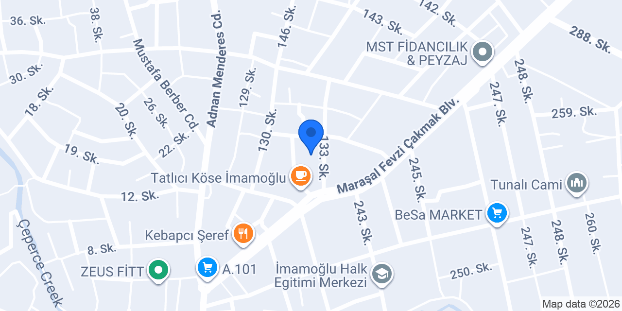 İSTİKLAL ORTAOKULU konumu