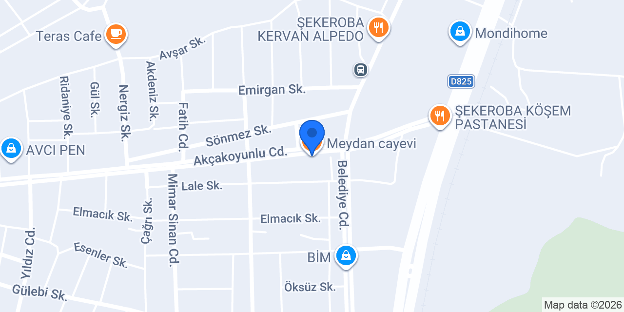 Meydan cayevi konumu