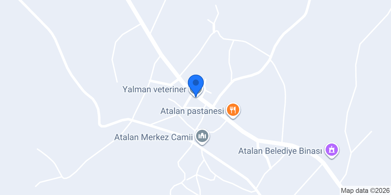 Yalman veteriner konumu