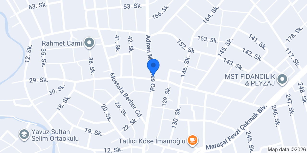 İmamoğlu Anadolu Lisesi konumu