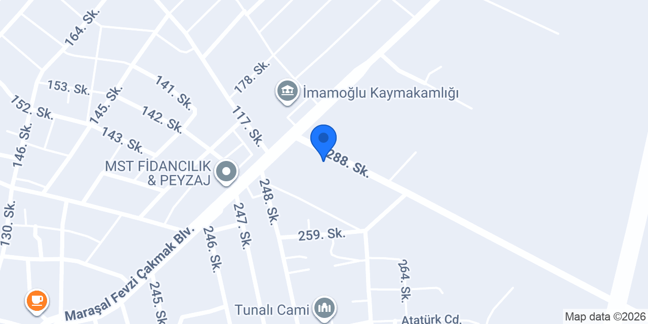 İmamoğlu Adliyesi konumu
