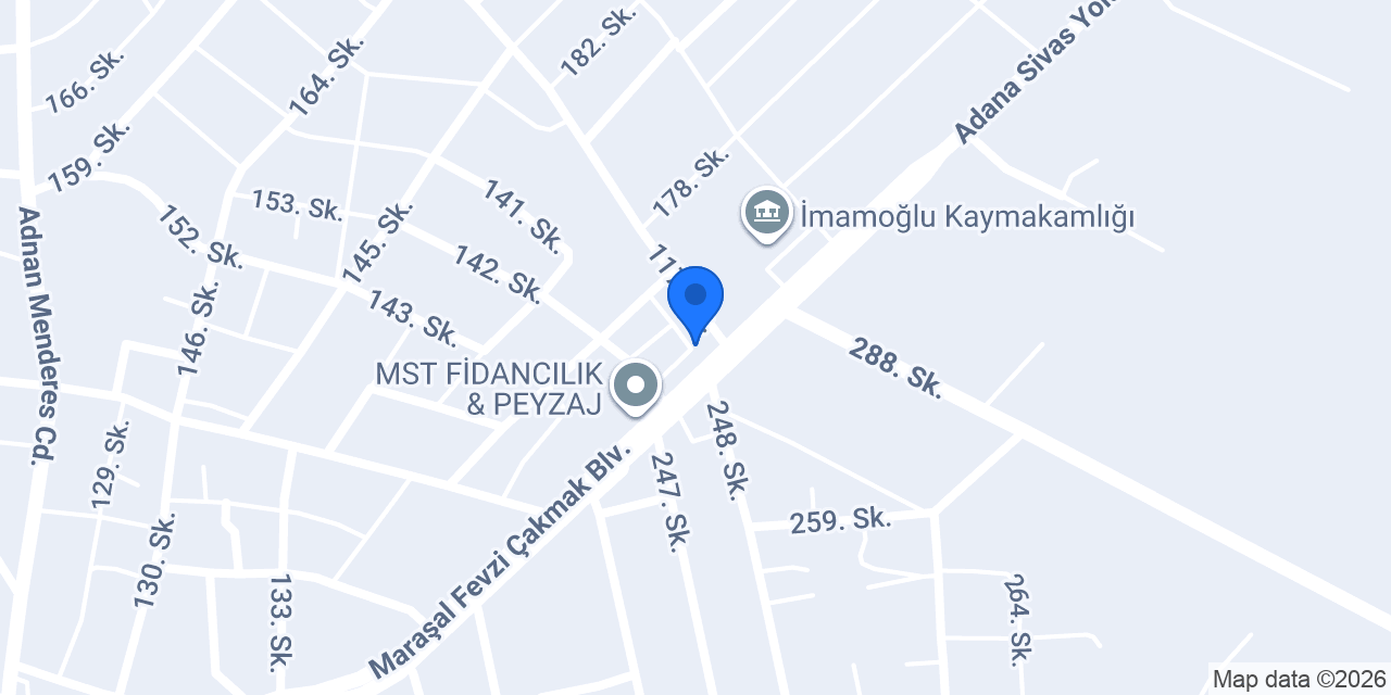 İmamoğlu İlçe Otogarı konumu