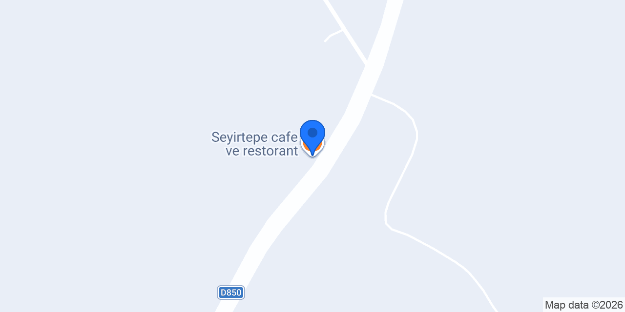 Seyirtepe cafe ve restorant konumu