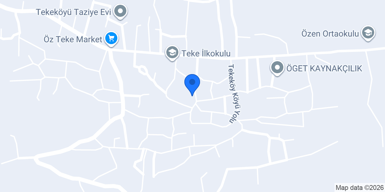 İdil Tekeköy Aile Sağlığı Merkezi konumu