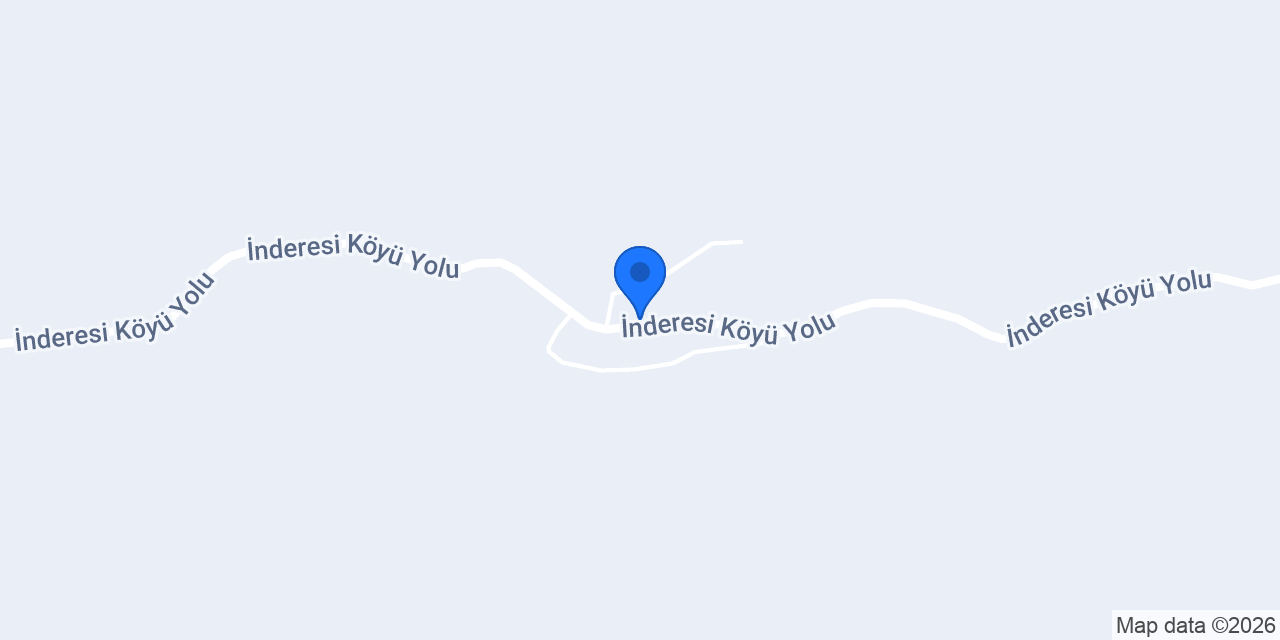 İnderesi Köyü Muhtarlığı konumu