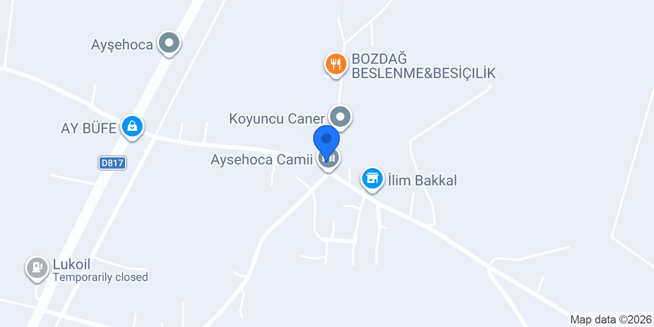 Aysehoca İlkokulu konumu