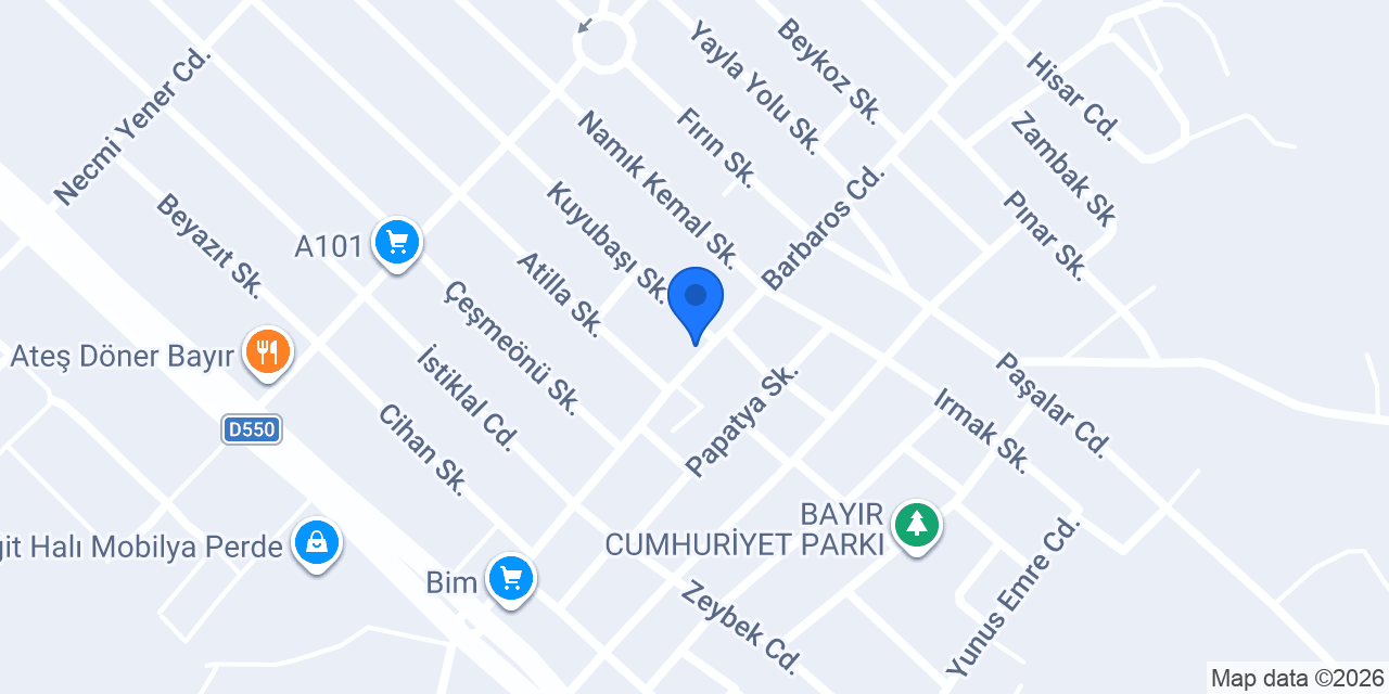 Ateş mobilya dekorasyon konumu