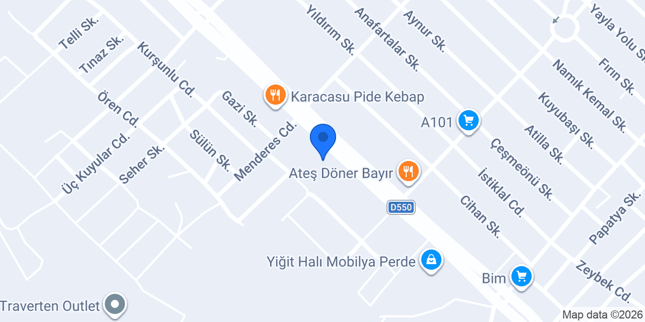 Anka bazlama Unlu Mamülleri Ltd. Şti. konumu
