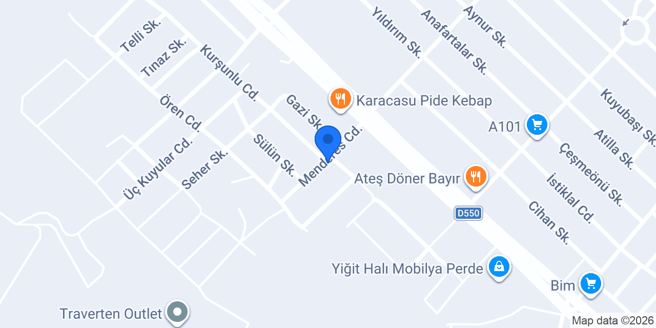 Muğla Bilişim Sistemleri konumu