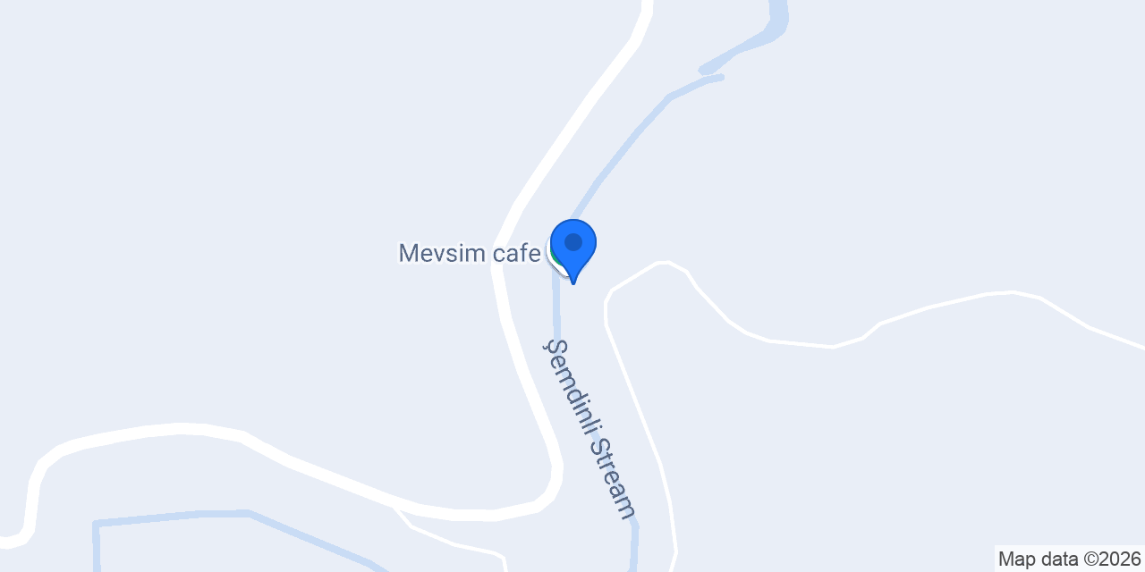 Mevsim alabalık tesisi konumu