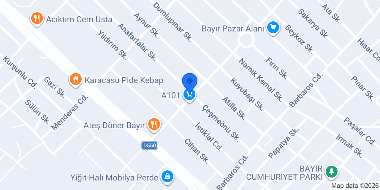 Diyetisyen Ayşegül AK konumu