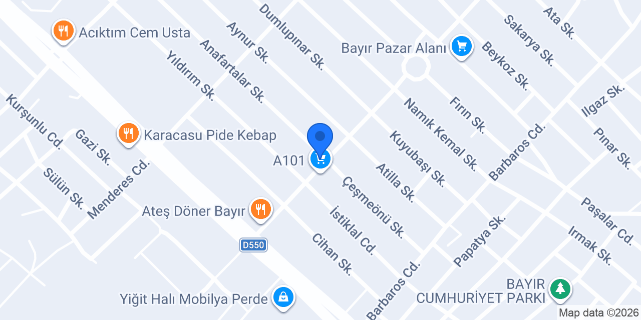 AÇIKLAR İNŞAAT konumu