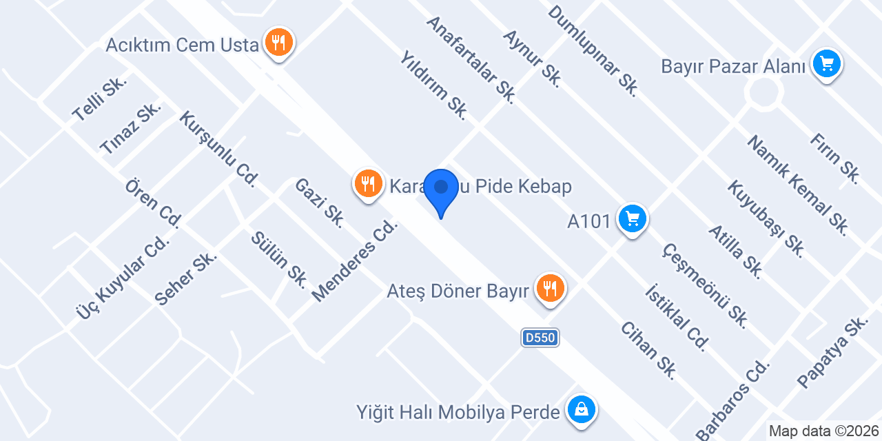 DOYRAN TİCARET konumu