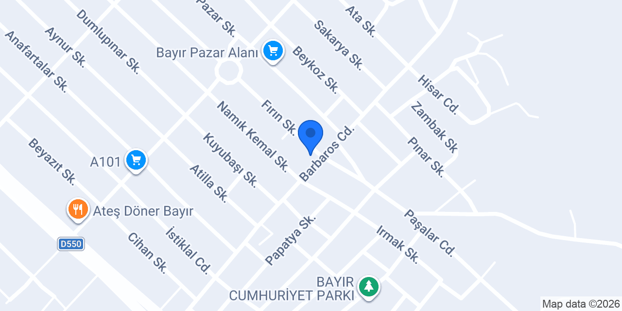 Muğla Gizem Çiçekçilik konumu