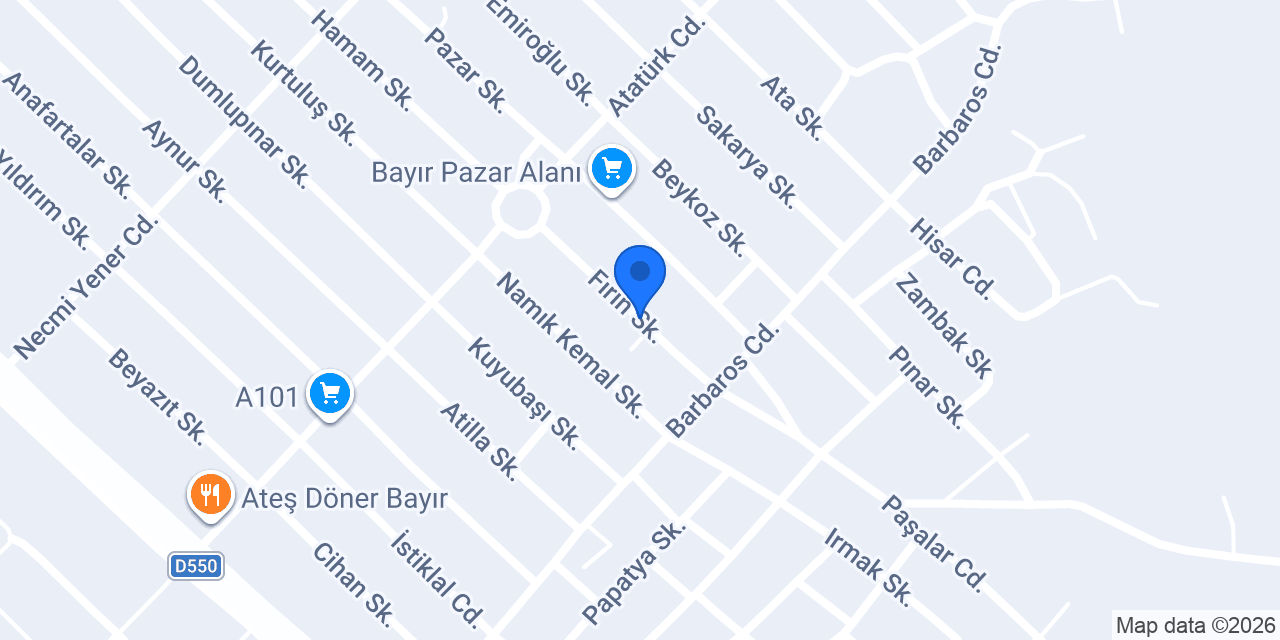 Gonca Ticaret konumu