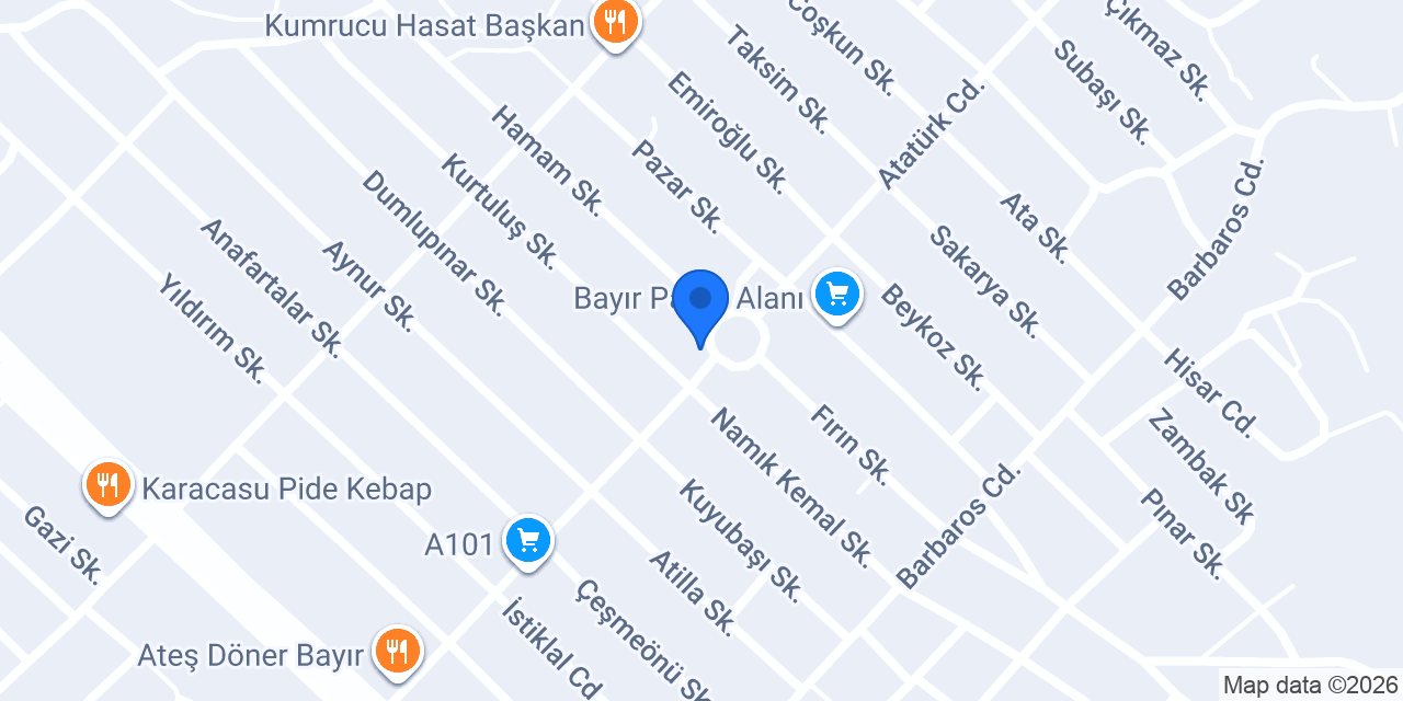 Nefis Pide Bayır konumu