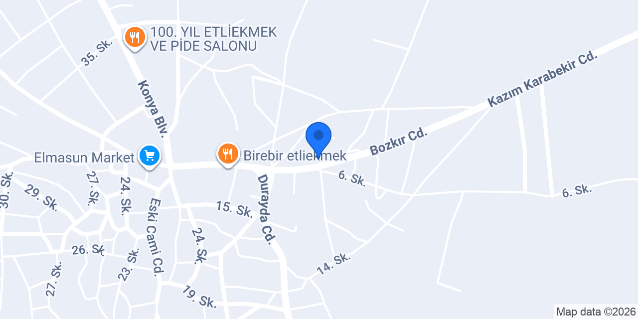YILDIZ MOBiLYA konumu