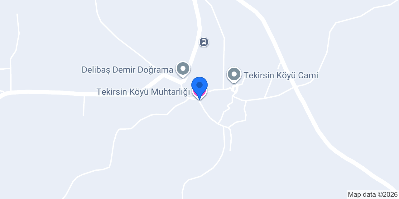Tekirsin Köyü Muhtarlığı konumu