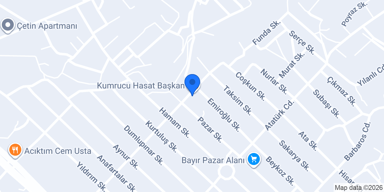 Sercan sorbe dondurmaları konumu