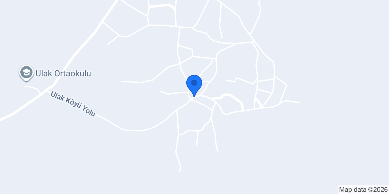 Ulak Köyü Muhtarlığı konumu