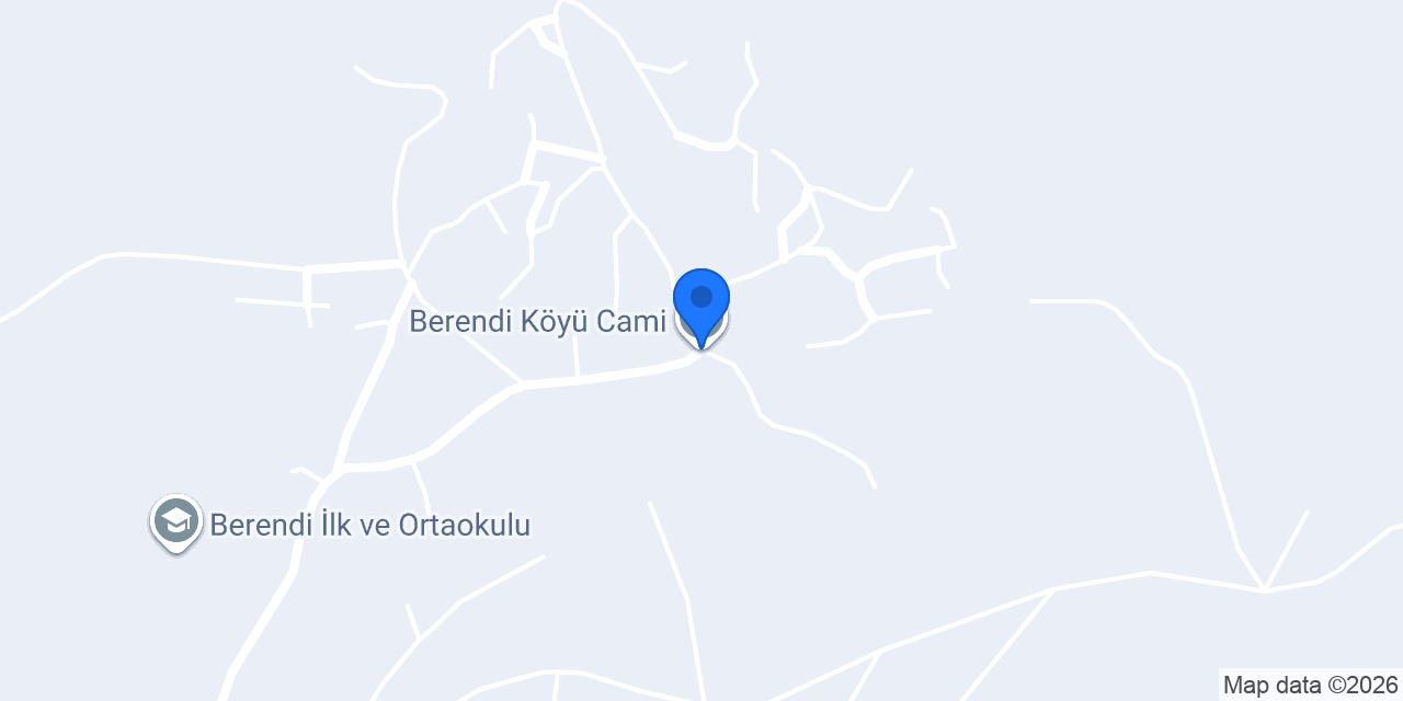 Berendi Köyü Muhtarlığı konumu