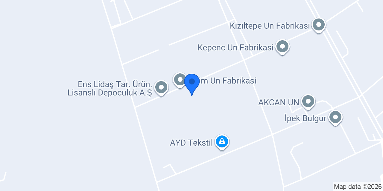 Şahım Un Fabrikası konumu