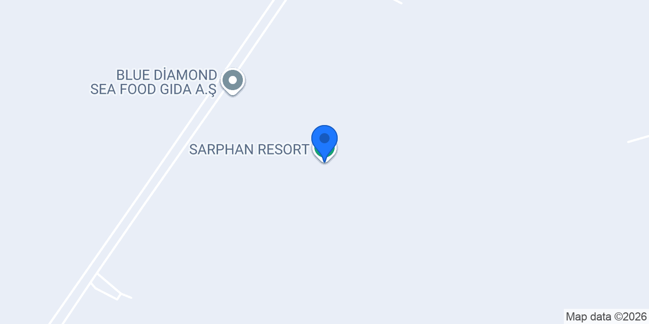 SARPHAN RESORT konumu