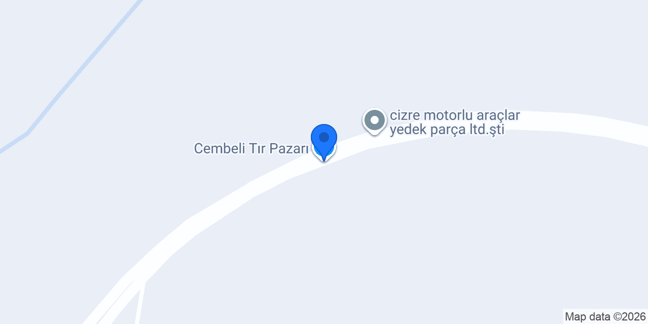 Cembeli Tır Pazarı konumu