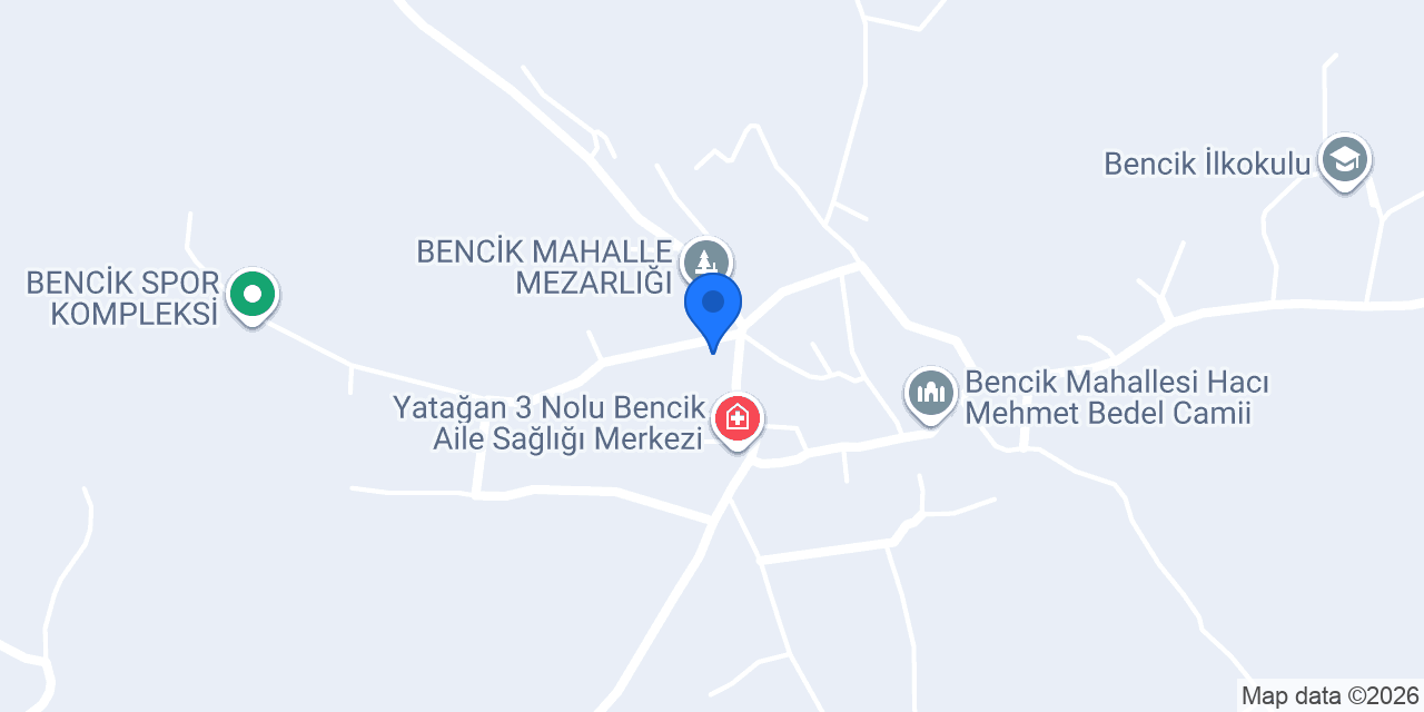 Bencik İlköğretim Okulu konumu