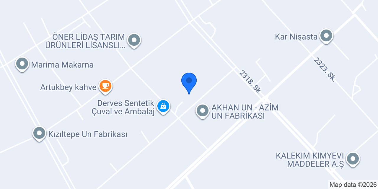 YUSAŞ ENERJİ UN konumu