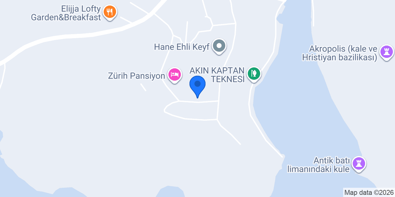 Hostel Memedim Zeyneps konumu