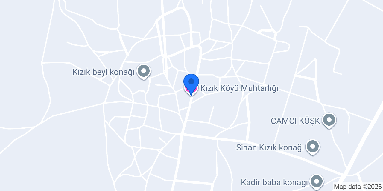 Kızık Köyü Muhtarlığı konumu