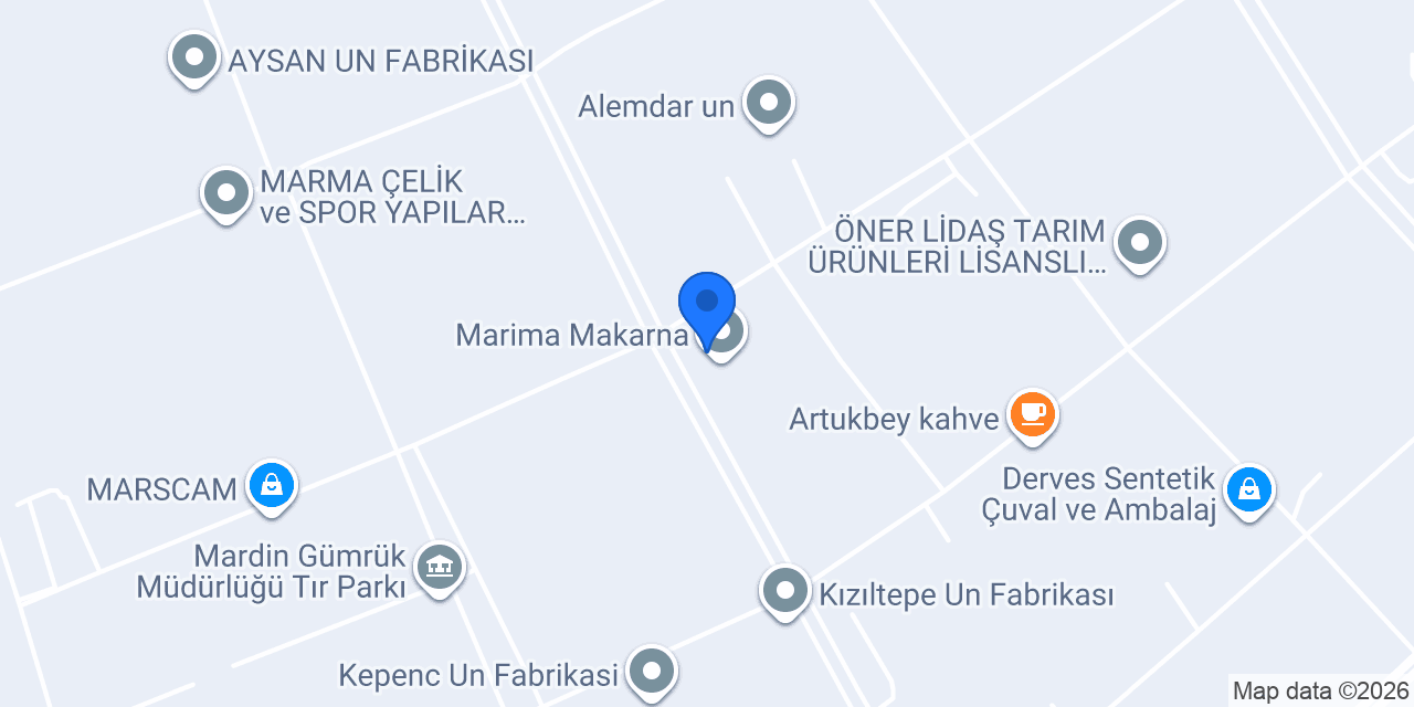Kılıçsan Gıda Bulgur konumu