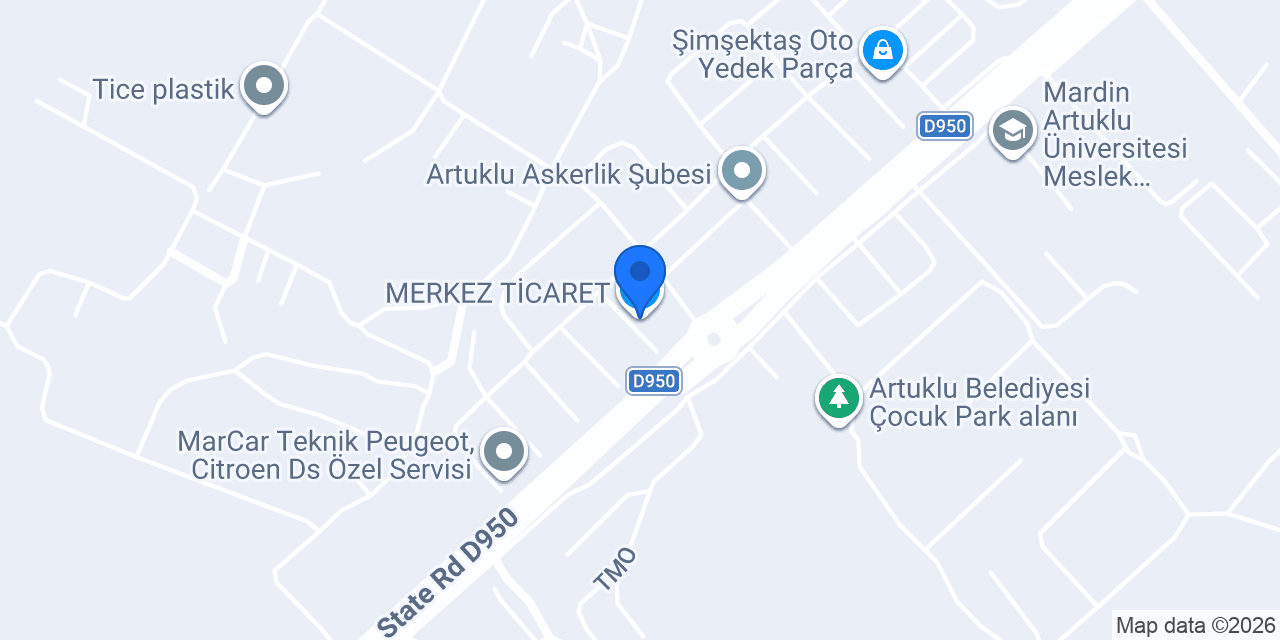 MERKEZ TİCARET konumu