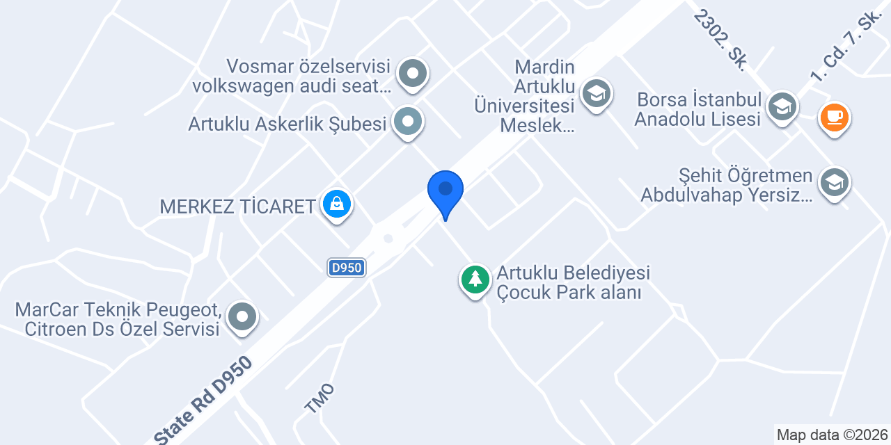 EVİN MARKET konumu
