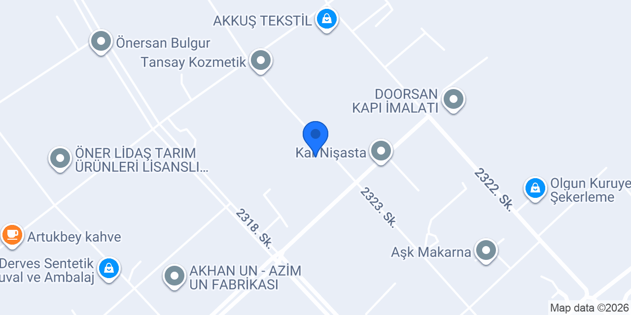 Hasat Un konumu